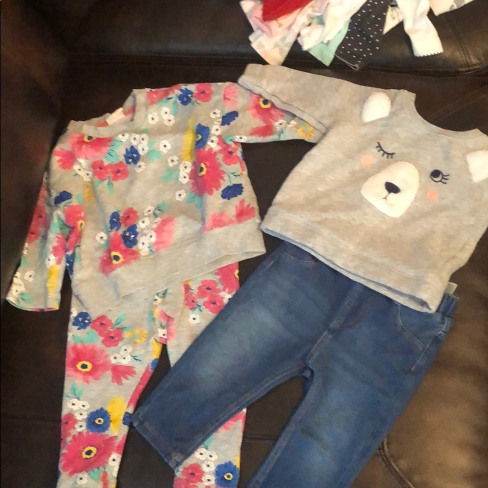 2 casual baby girl outfits
